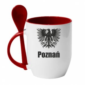 Kubki z ceramicznymi łyżkami