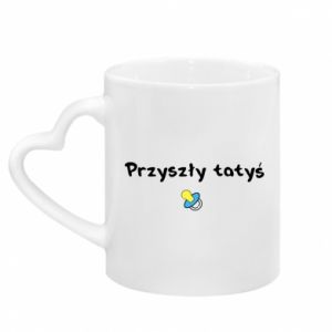 Kubki z uchwytem w kształcie serca