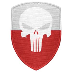 Naszywka tarcza Punisher
