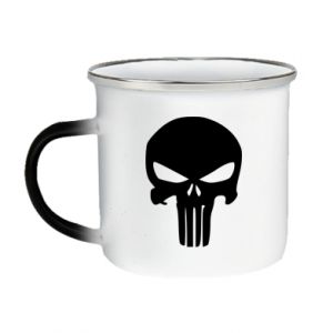 Kubek magiczny emaliowany Punisher