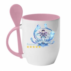Kubki z ceramicznymi łyżkami