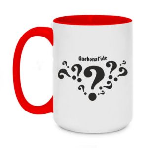 Kubek dwukolorowy 450ml Quebonafide