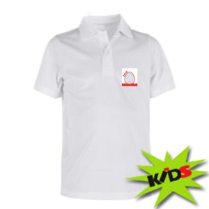 Koszulka polo dziecięca Ramka na zdjęcia Kinder z imieniem - PrintSalon Koszulka polo dziecięca Ramka na zdjęcia Kinder z imieniem