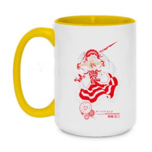 Kubki dwukolorowe 450ml