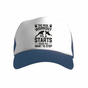 Czapki trucker dziecięce
