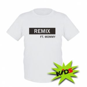 Koszulka dziecięca dla syna Remix