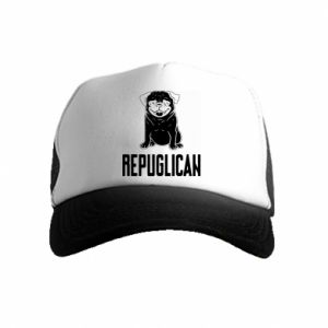 Czapki trucker dziecięce