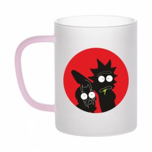 Kubki szronione dwukolorowe