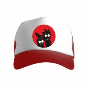Czapki trucker dziecięce