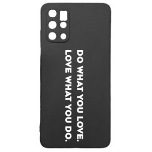 Etui na Samsung S20+ Rób to, co kochasz. Kochaj to, co robisz.