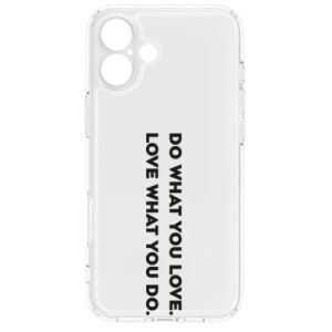 Etui na iPhone 16 Plus Rób to, co kochasz. Kochaj to, co robisz.