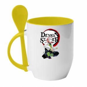 Kubki z ceramicznymi łyżkami