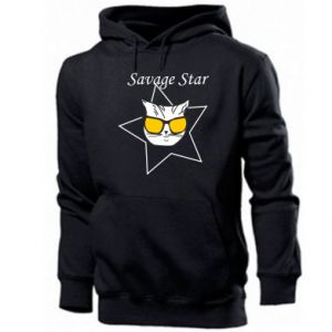 Bluza z kapturem męska Savage star