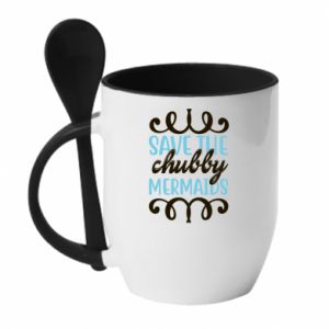 Kubki z ceramicznymi łyżkami
