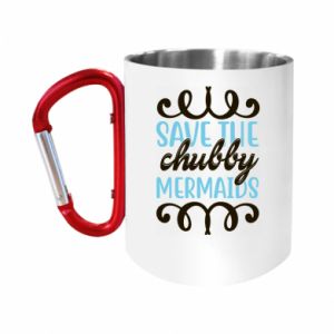 Kubki metalowe z uszkiem karabińczykiem