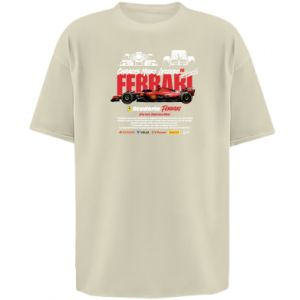 Koszulka oversize damska Scuderia Ferrari - PrintSalon Koszulka oversize damska Scuderia Ferrari