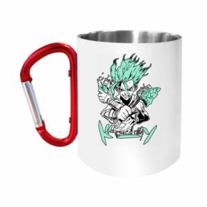 Kubki metalowe z uszkiem karabińczykiem