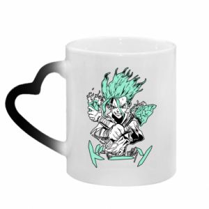 Kubki magiczne z uchwytem w kształcie serca
