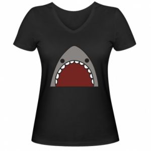 Koszulki V-neck damskie