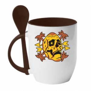 Kubki z ceramicznymi łyżkami