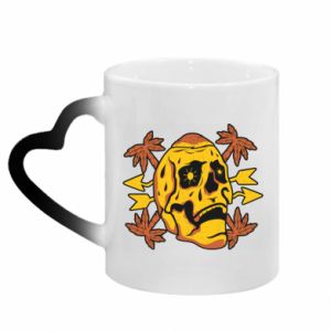 Kubki magiczne z uchwytem w kształcie serca