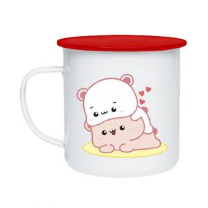Kubki ceramiczne w stylu retro