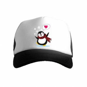 Czapki trucker dziecięce