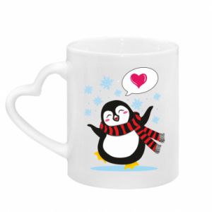 Kubki z uchwytem w kształcie serca