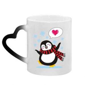Kubki magiczne z uchwytem w kształcie serca