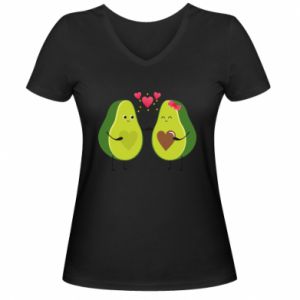 Koszulki V-neck damskie
