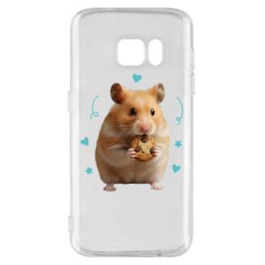 Etui na Samsung S7 Słodki chomik z ciasteczkami