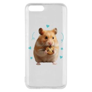 Etui na Xiaomi Mi6 Słodki chomik z ciasteczkami