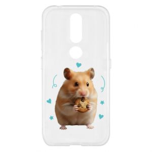 Etui na Nokia 4.2 Słodki chomik z ciasteczkami