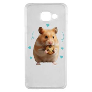 Etui na Samsung A3 2016 Słodki chomik z ciasteczkami