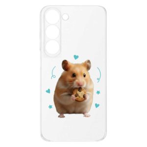 Etui na Samsung S23 Plus Słodki chomik z ciasteczkami