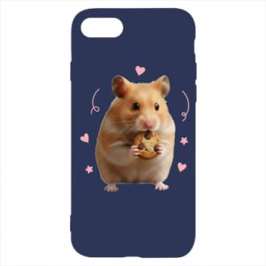Etui na iPhone 7 Słodki chomik z ciasteczkami