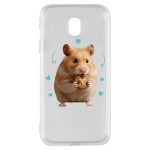 Etui na Samsung J3 2017 Słodki chomik z ciasteczkami