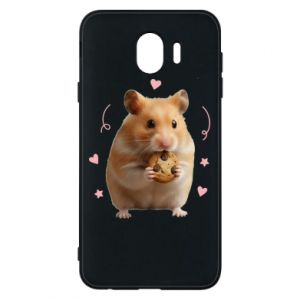 Etui na Samsung J4 Słodki chomik z ciasteczkami