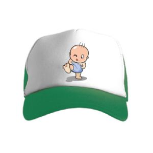 Czapki trucker dziecięce