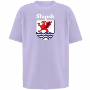 Koszulka oversize Słupsk. Herb