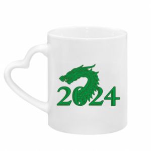 Kubki z uchwytem w kształcie serca