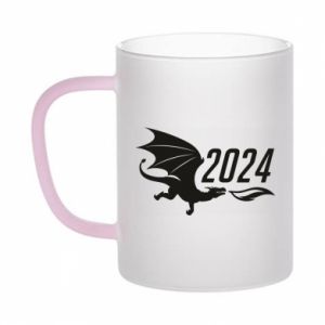 Kubki szronione dwukolorowe