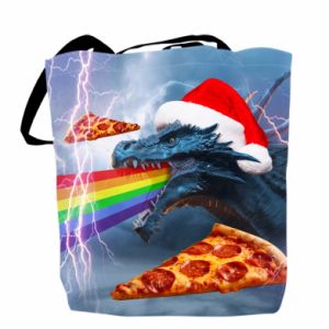 Torby Fullprint ze smokami Smok i pizza