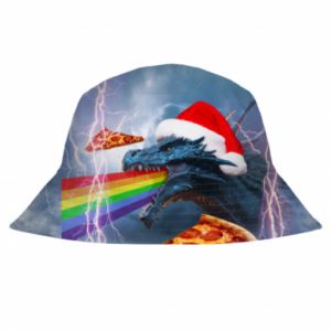 Fullprint Kapelusz ze smokami Smok i pizza