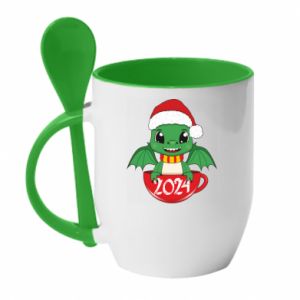 Kubki z ceramicznymi łyżkami