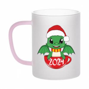 Kubki szronione dwukolorowe