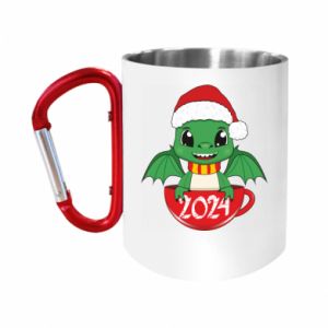 Kubki metalowe z uszkiem karabińczykiem
