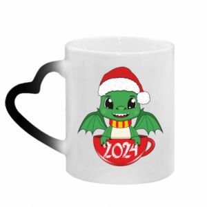 Kubki magiczne z uchwytem w kształcie serca