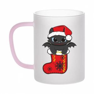 Kubki szronione dwukolorowe