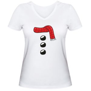 Koszulki V-neck damskie